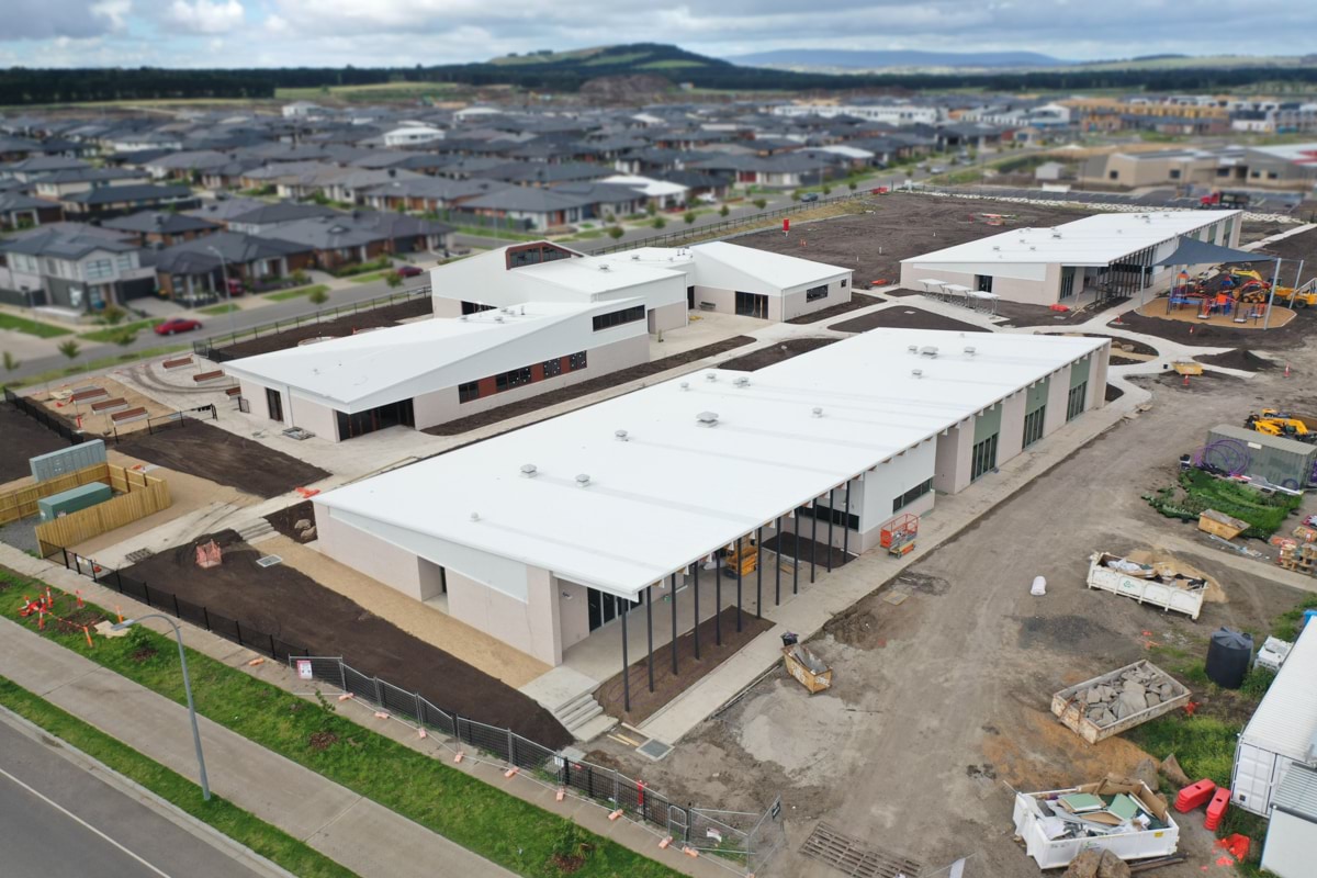 Banum Warrik Primary School - new school, Site progress - October 2023