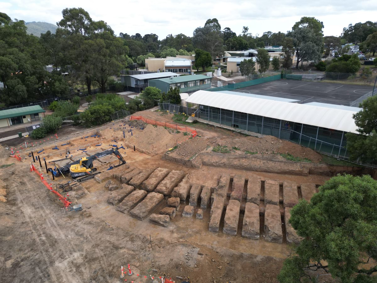 Yarra Ranges Special Developmental School, Upgrade and Modernisation - Stage 4, construction progress