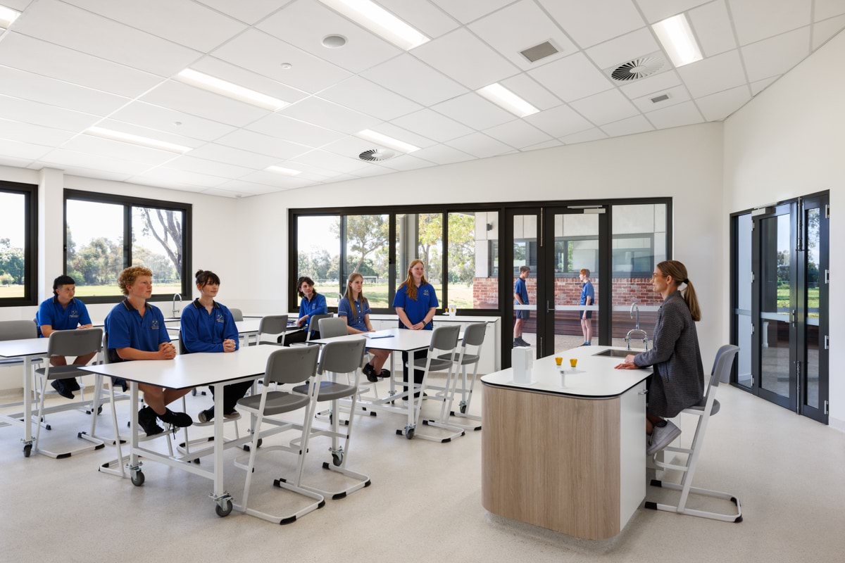 Benalla P-12 College – new STEAM building, completed project