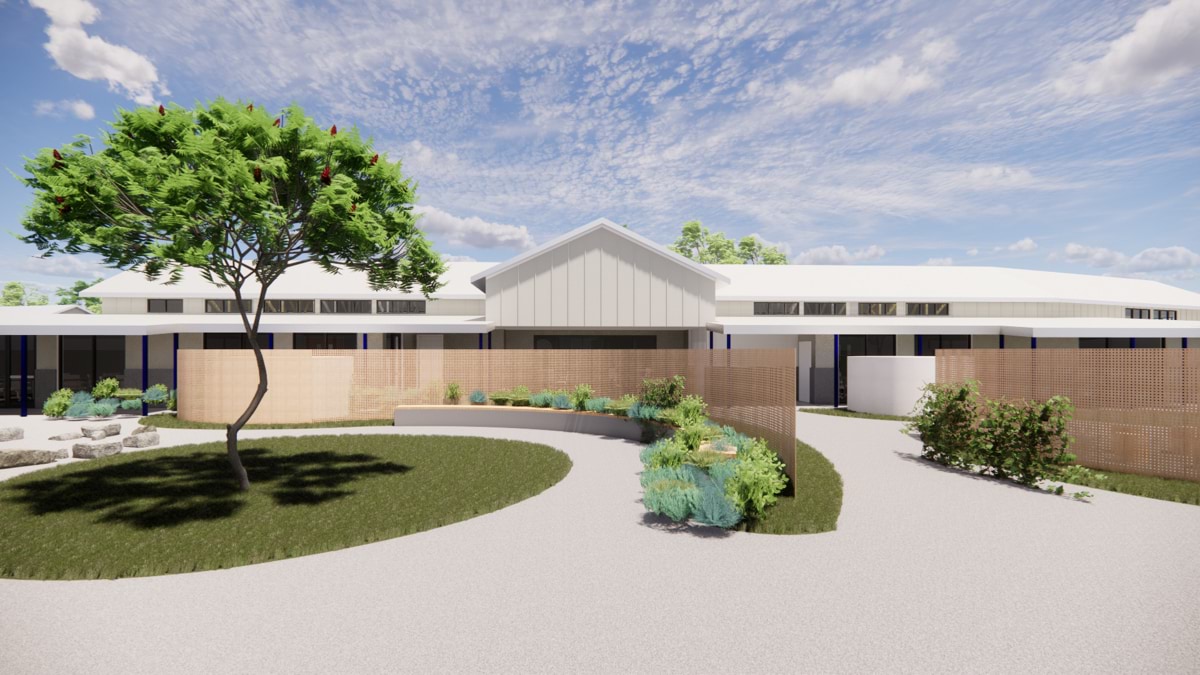 Hume Valley School – Upgrade and Modernisation, illustrated render