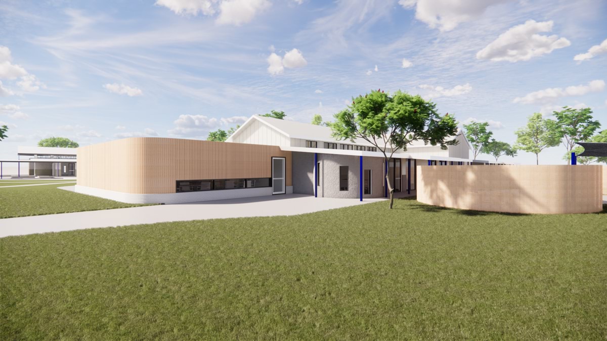 Hume Valley School – Upgrade and Modernisation, illustrated render