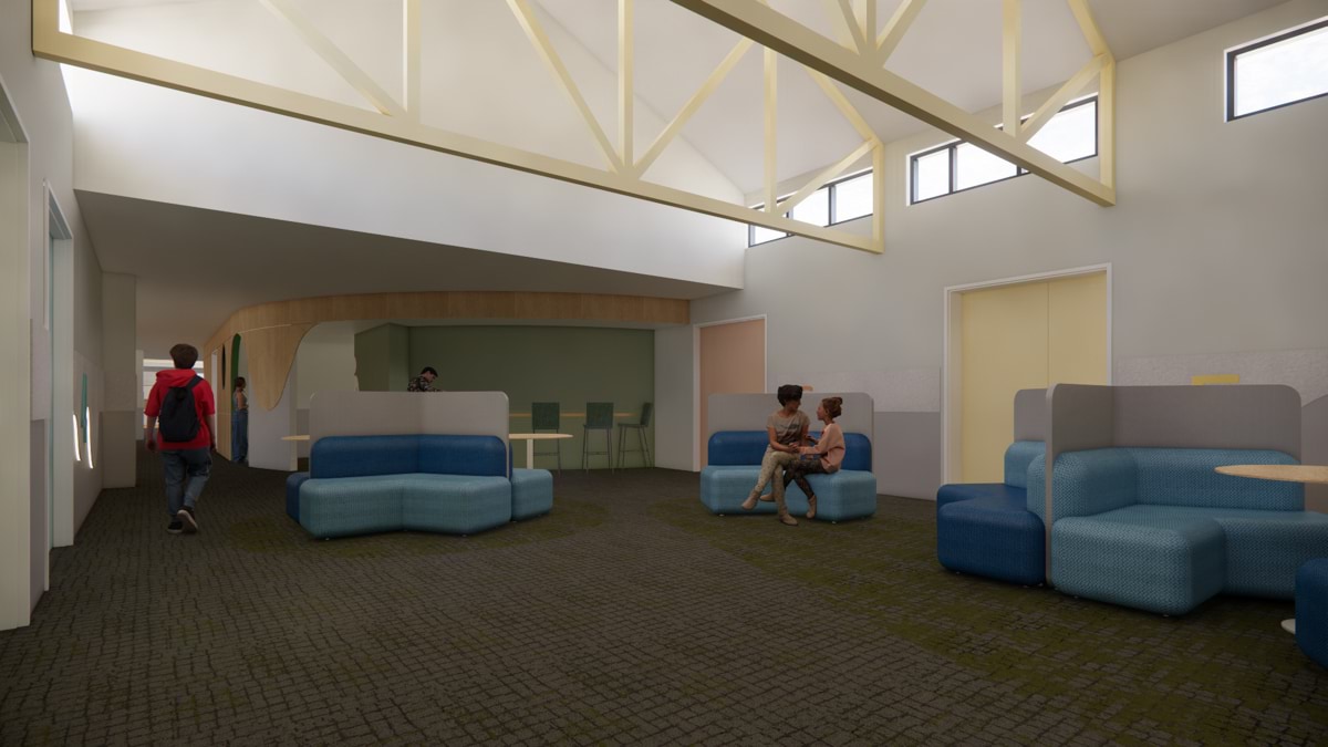 Hume Valley School – Upgrade and Modernisation, illustrated render