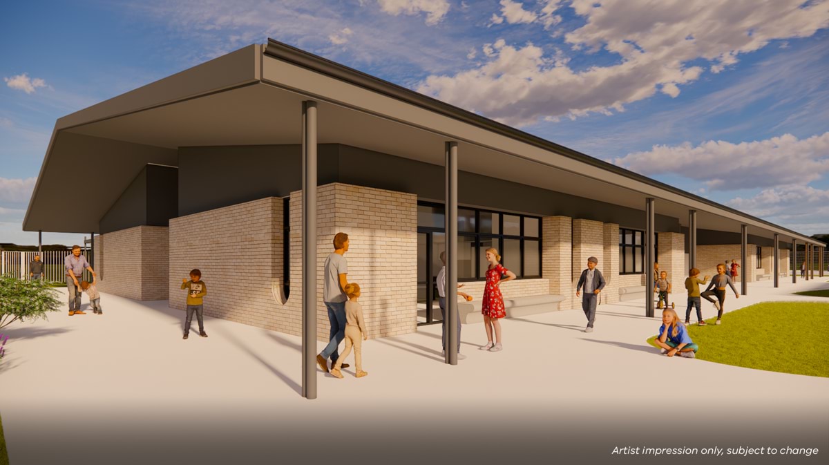 Springvale Park Special Developmental School – Upgrade and Modernisation, illustrated render