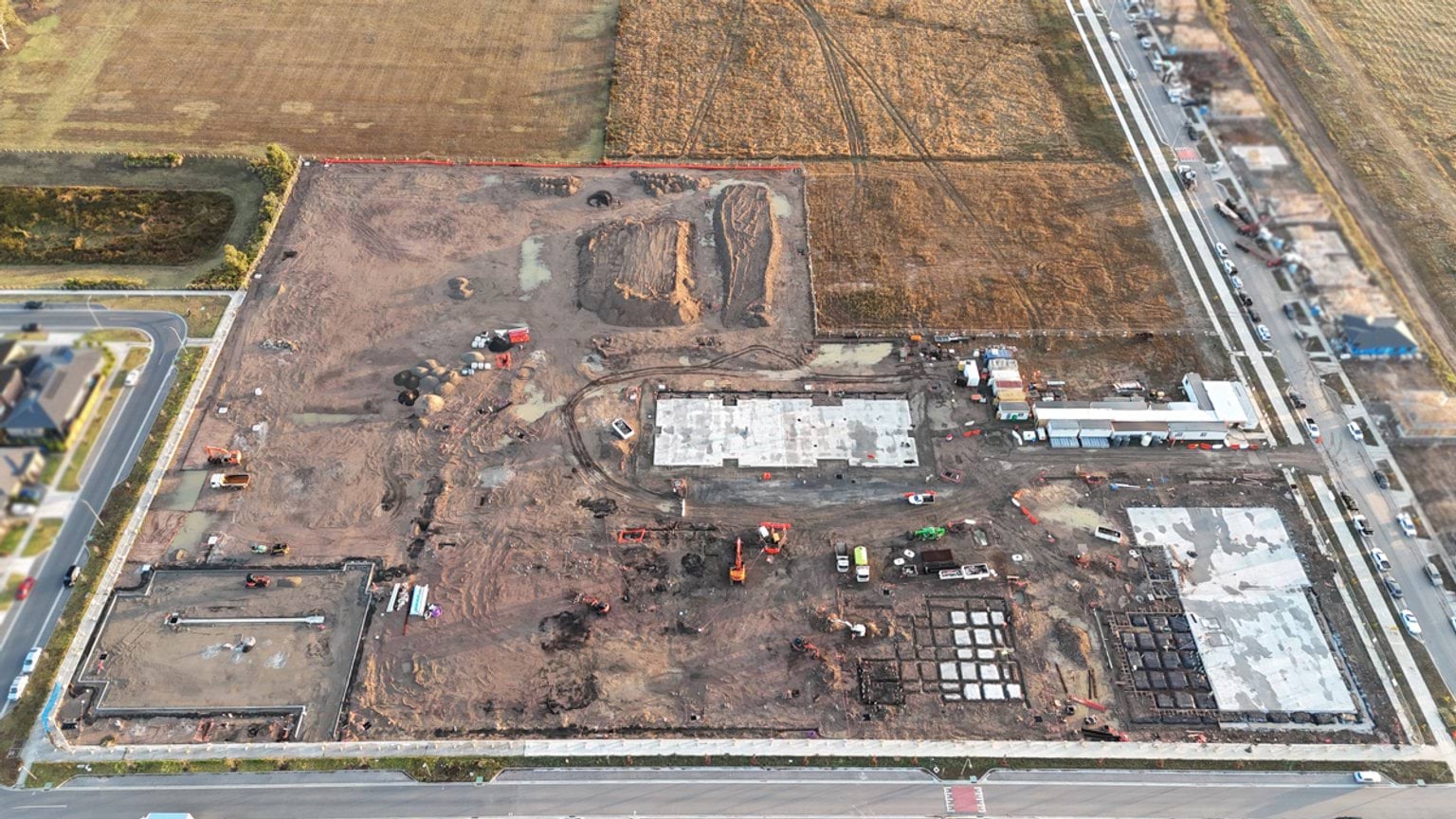 Thompsons West Primary School (interim name) – new school, site progress – April 2024