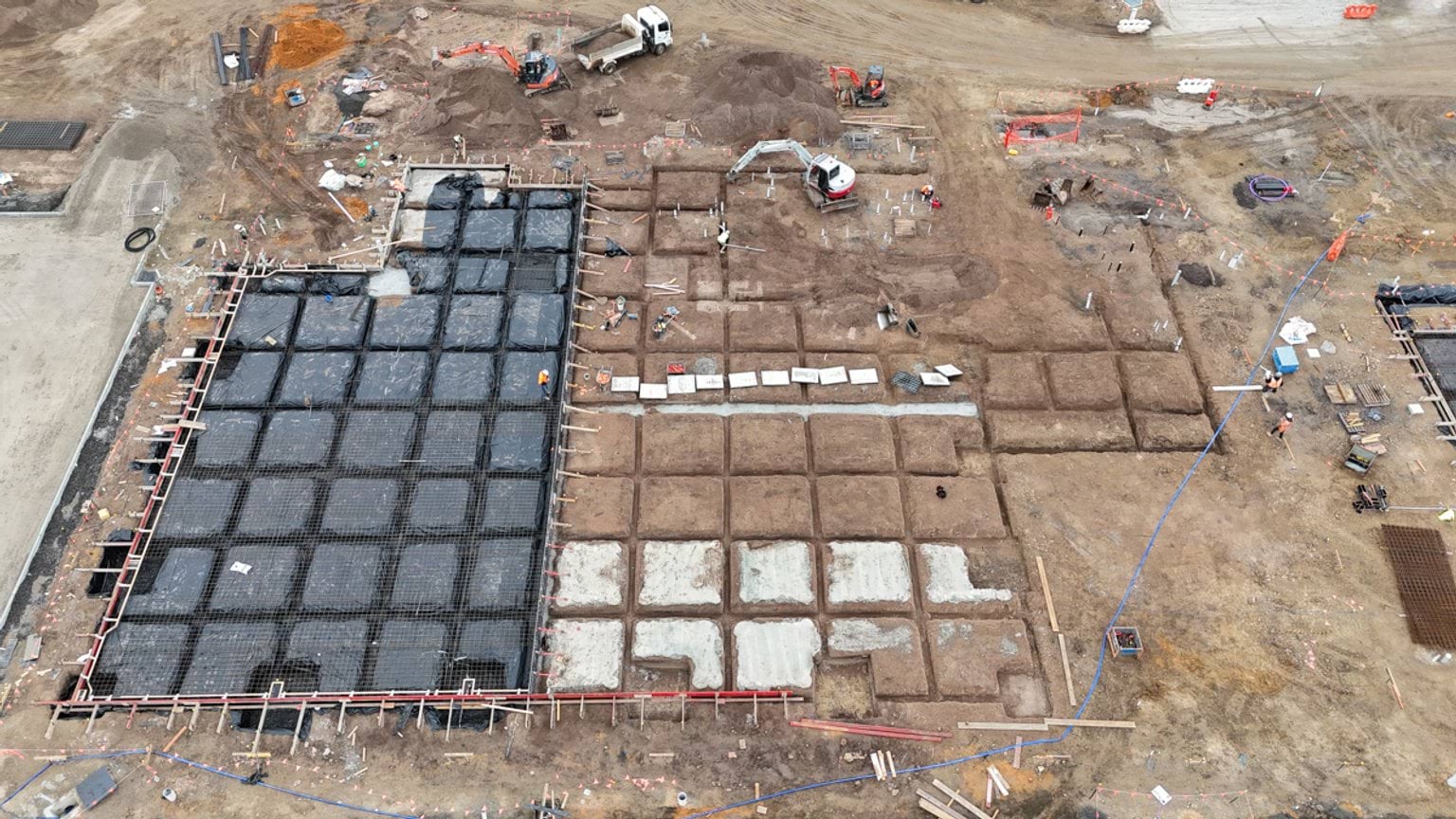 Thompsons West Primary School (interim name) – new school, site progress – April 2024