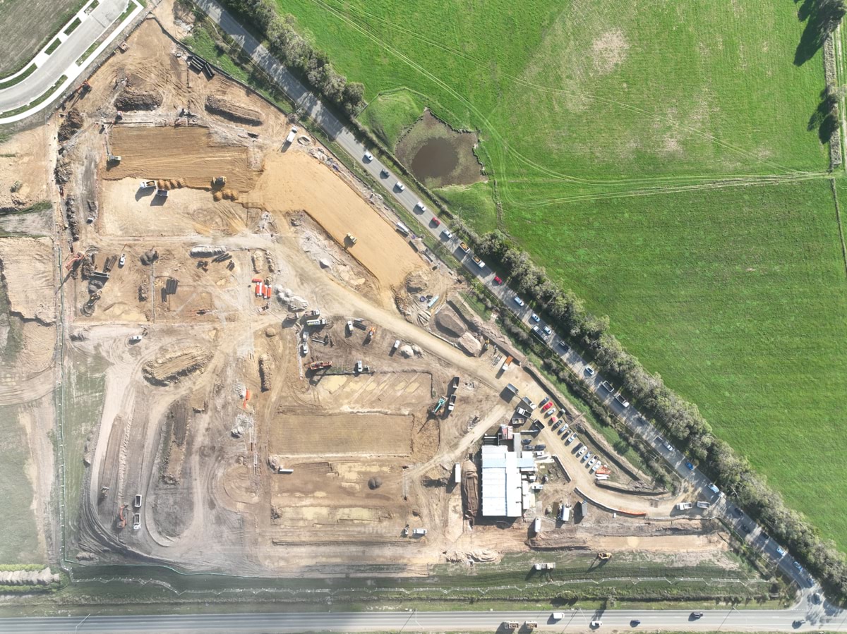 Clyde North Secondary School (interim name) – new school, site progress – May 2024