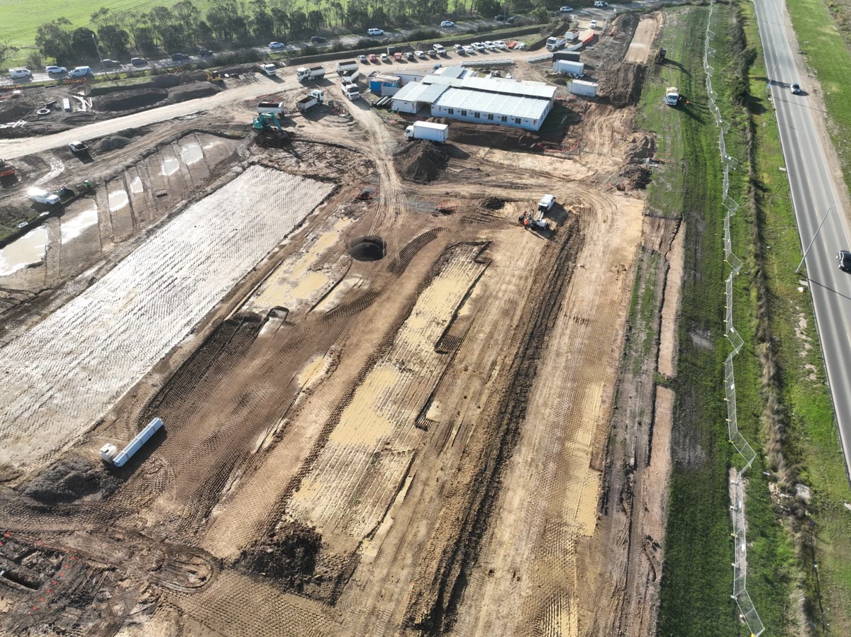 Clyde North Secondary School (interim name) – new school, site progress – May 2024