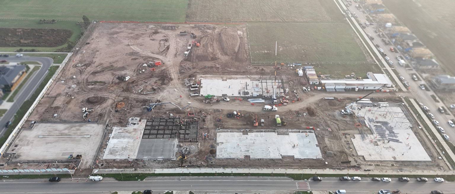 Thompsons West Primary School (interim name) – new school, site progress – May 2024