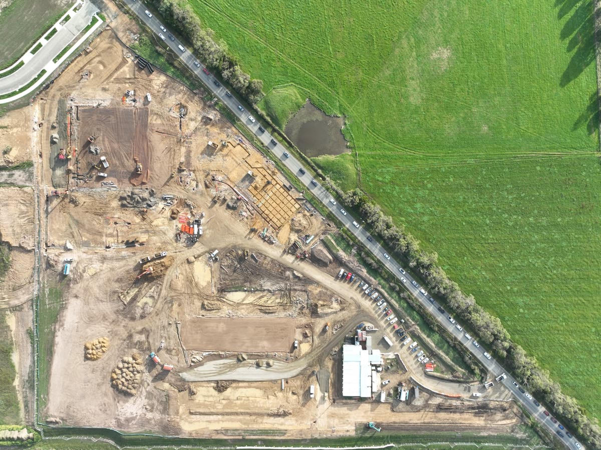 Clyde North Secondary School (interim name) – new school, site progress – May 2024