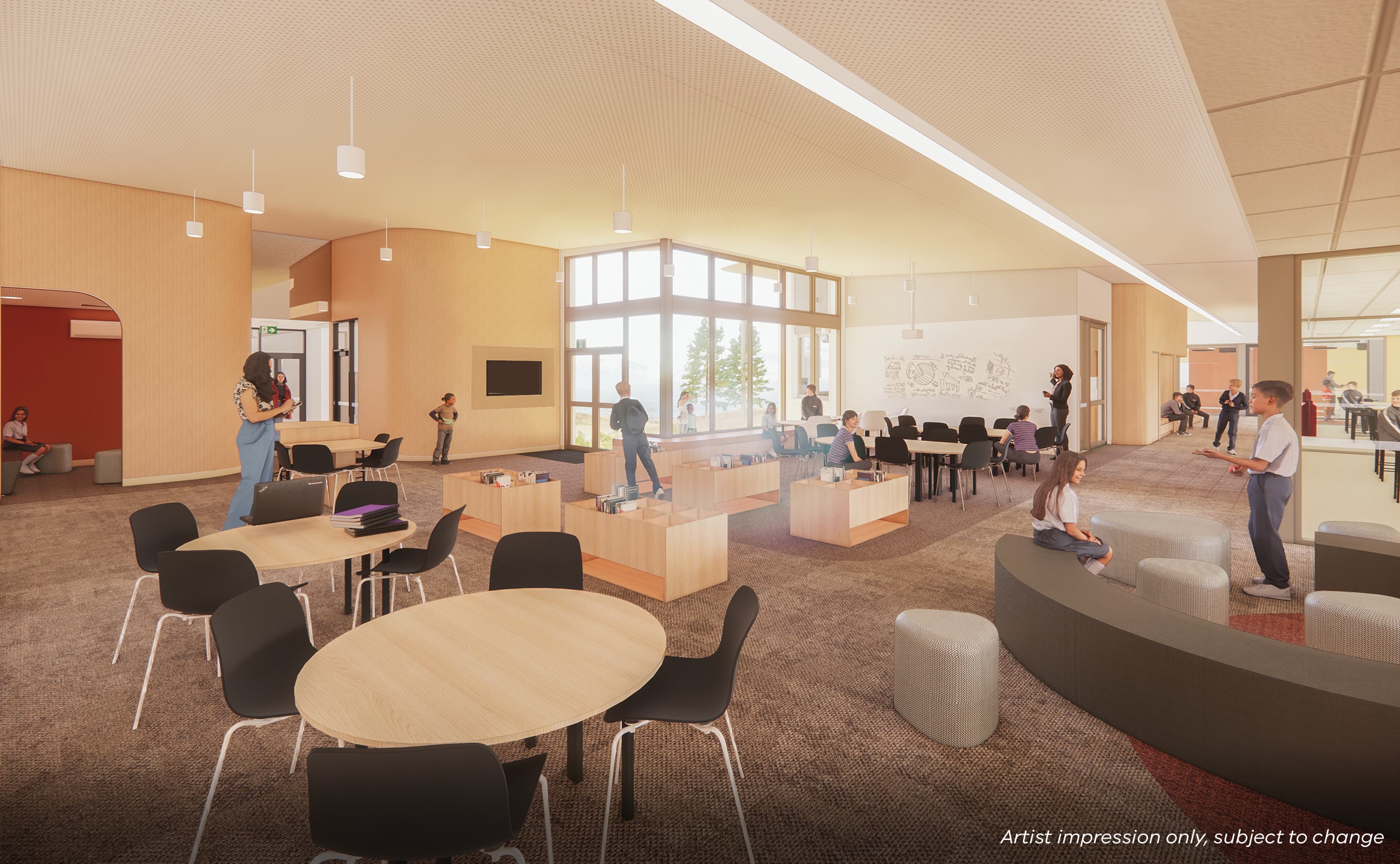 Wollert Central Primary School (interim name) – illustrated render, admin resource