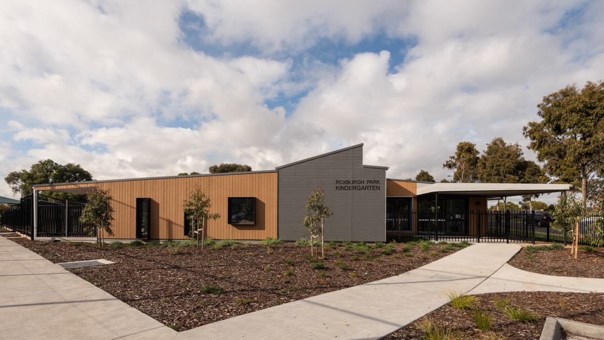 Roxburgh Park Primary School Kindergarten – kindergarten on a school site, completed project