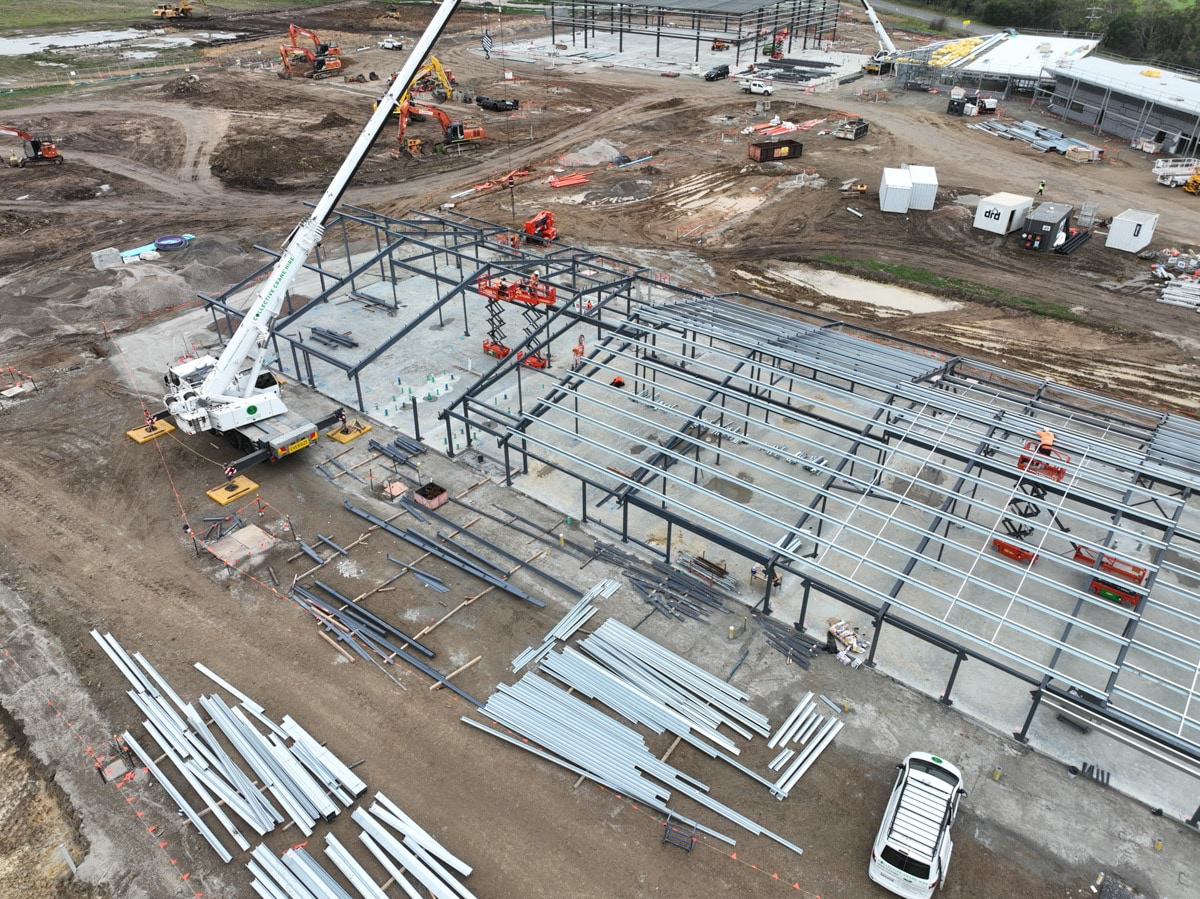 Clyde North Secondary School (interim name) – new school, site progress – July 2024