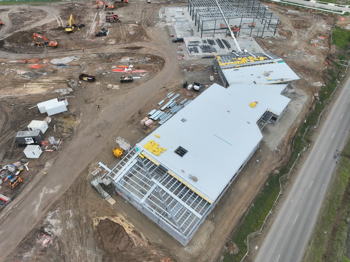 Clyde North Secondary School (interim name) – new school, site progress – July 2024