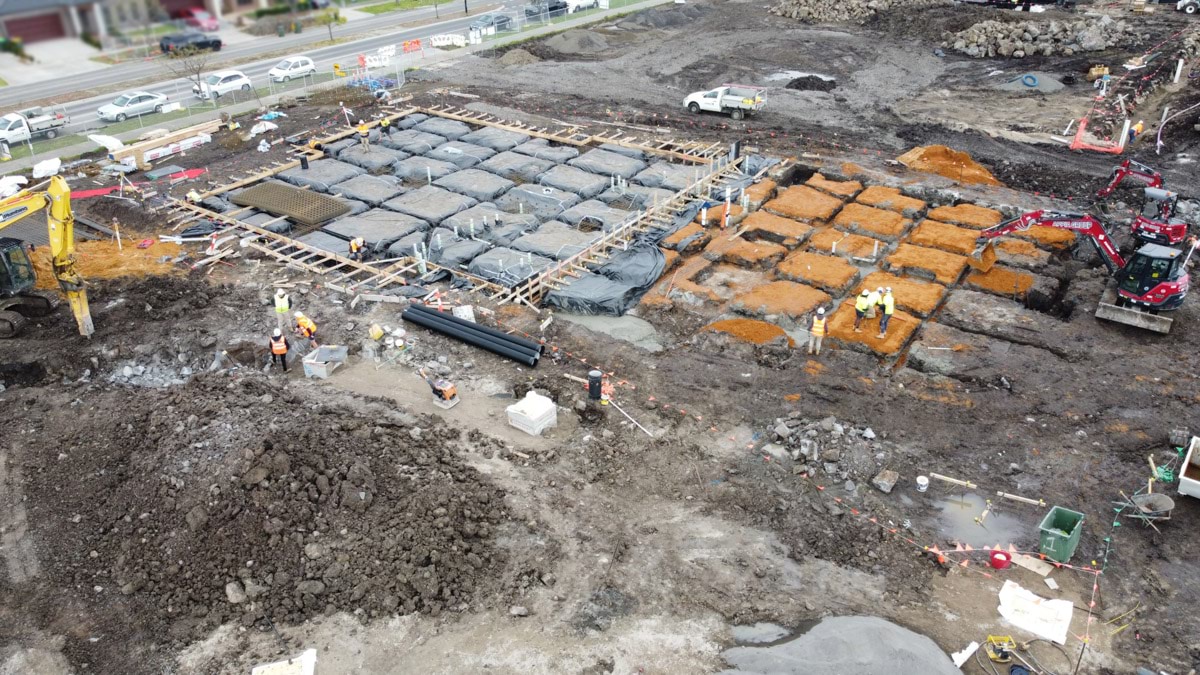 Wollert Central Primary School (interim name) – new school, site progress – July 2024