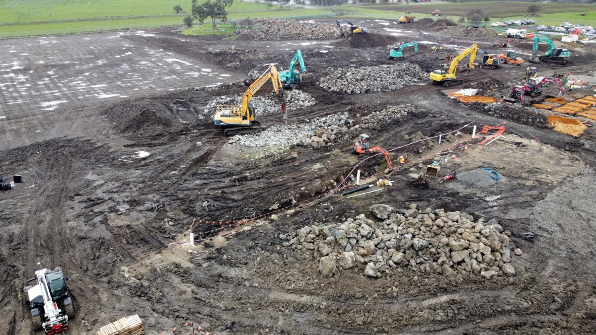 Wollert Central Primary School (interim name) – new school, site progress – July 2024