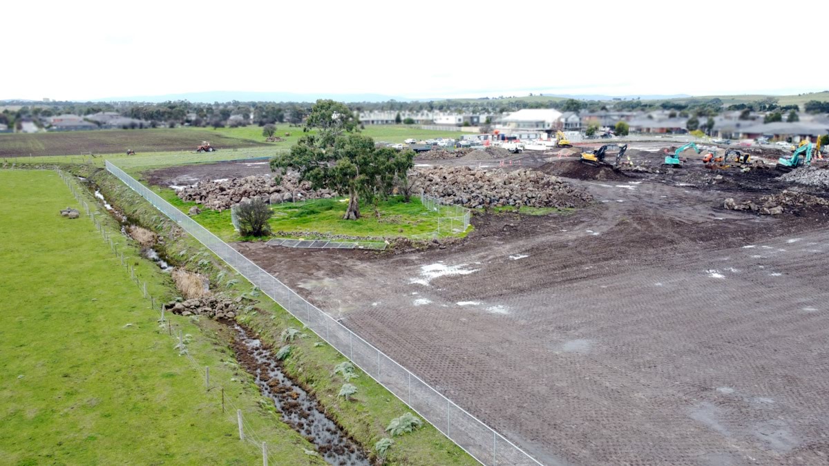 Wollert Central Primary School (interim name) – new school, site progress – July 2024